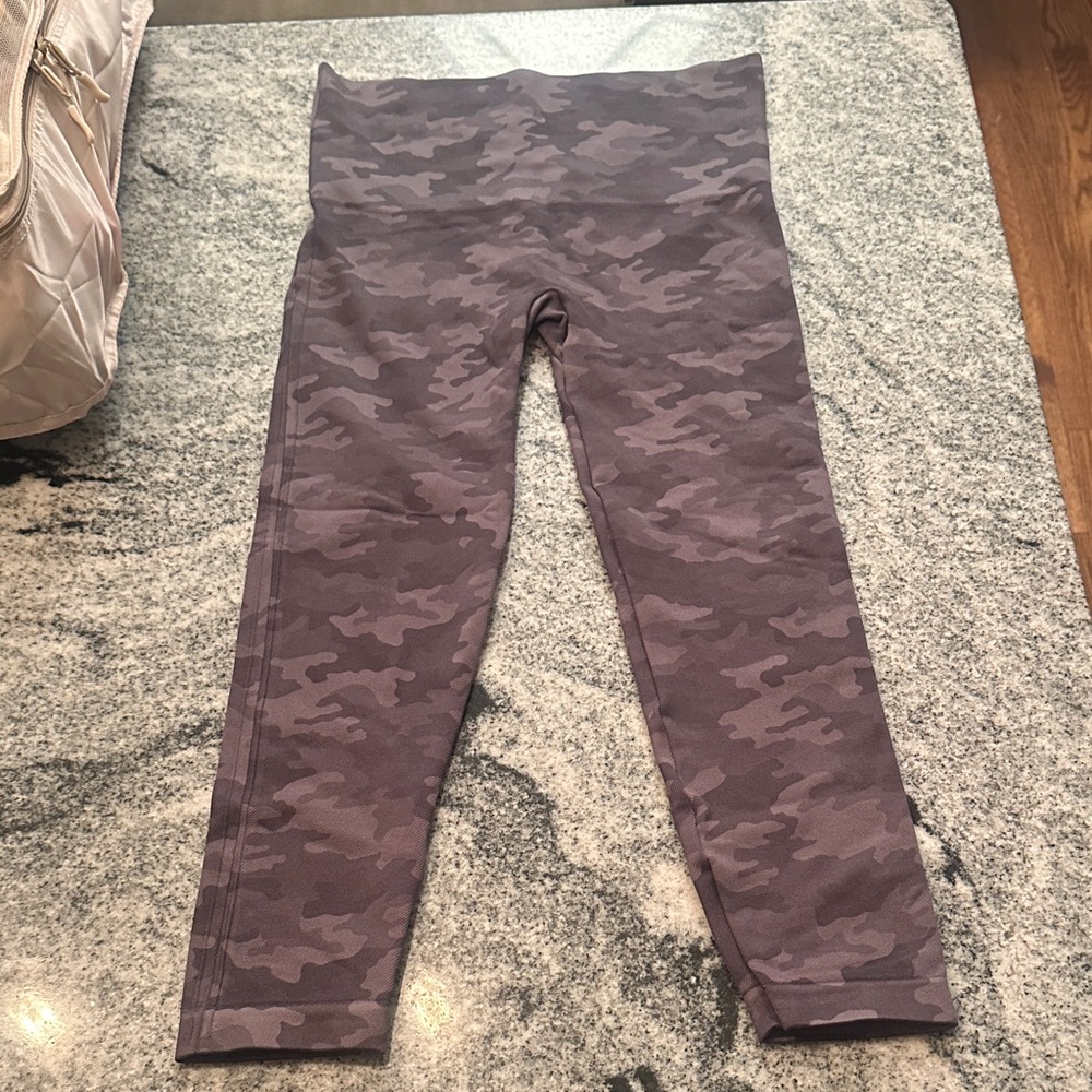 SPANX High-Waist Shaping leggings in Camo